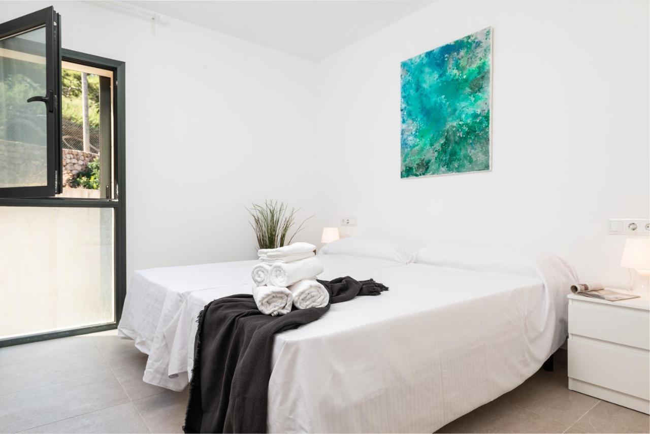 Ferienwohnung Mirador Blue L - Cala Sant Vicenc Cala de Sant Vicenc Exterior foto