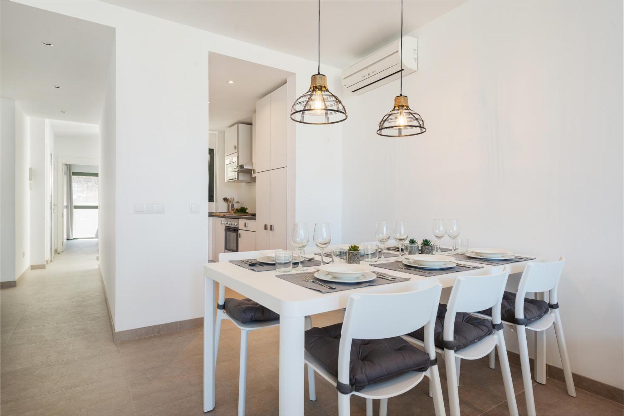 Ferienwohnung Mirador Blue L - Cala Sant Vicenc Cala de Sant Vicenc Exterior foto