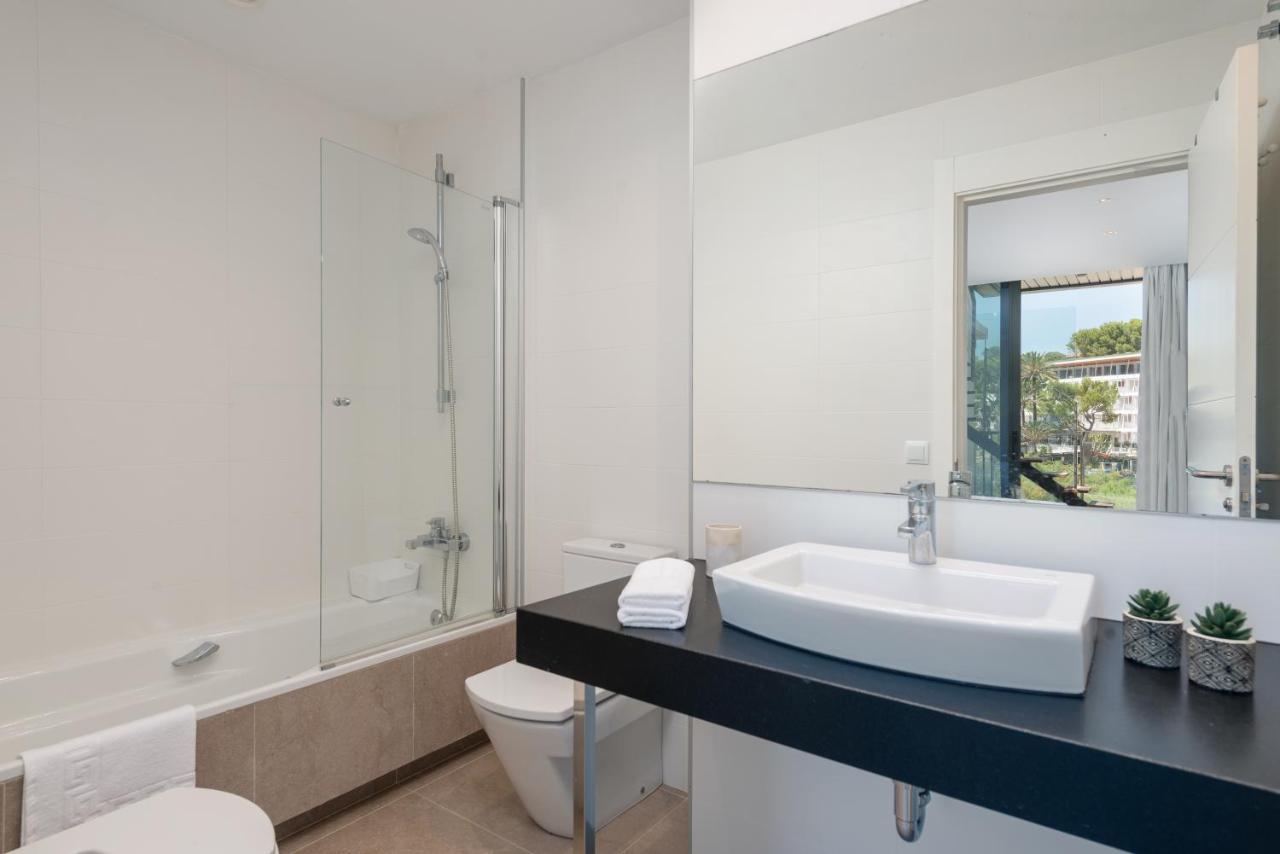Ferienwohnung Mirador Blue L - Cala Sant Vicenc Cala de Sant Vicenc Exterior foto