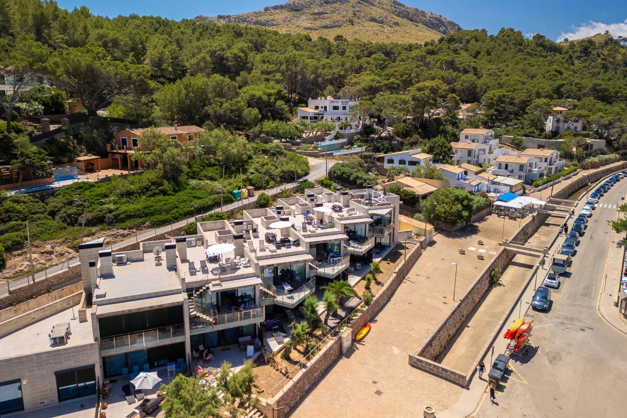 Ferienwohnung Mirador Blue L - Cala Sant Vicenc Cala de Sant Vicenc Exterior foto