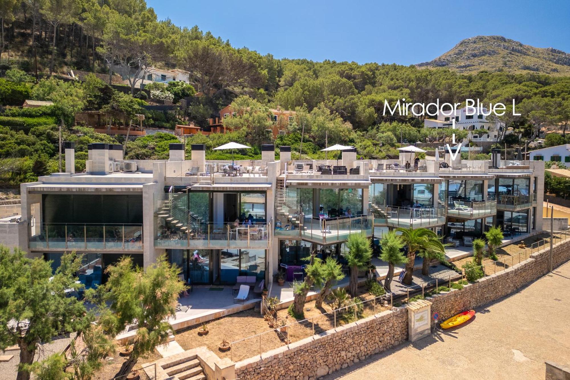 Ferienwohnung Mirador Blue L - Cala Sant Vicenc Cala de Sant Vicenc Exterior foto