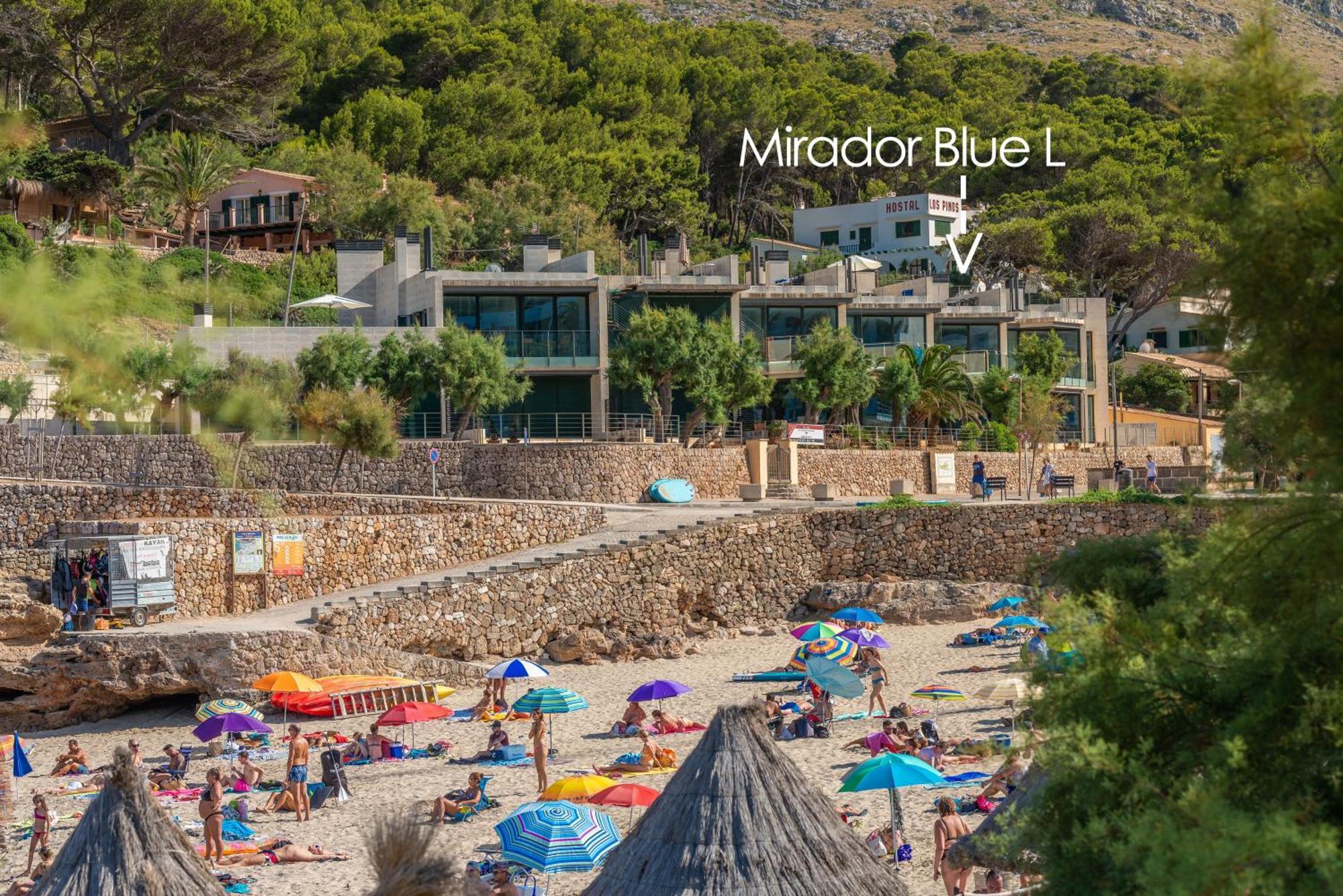 Ferienwohnung Mirador Blue L - Cala Sant Vicenc Cala de Sant Vicenc Exterior foto