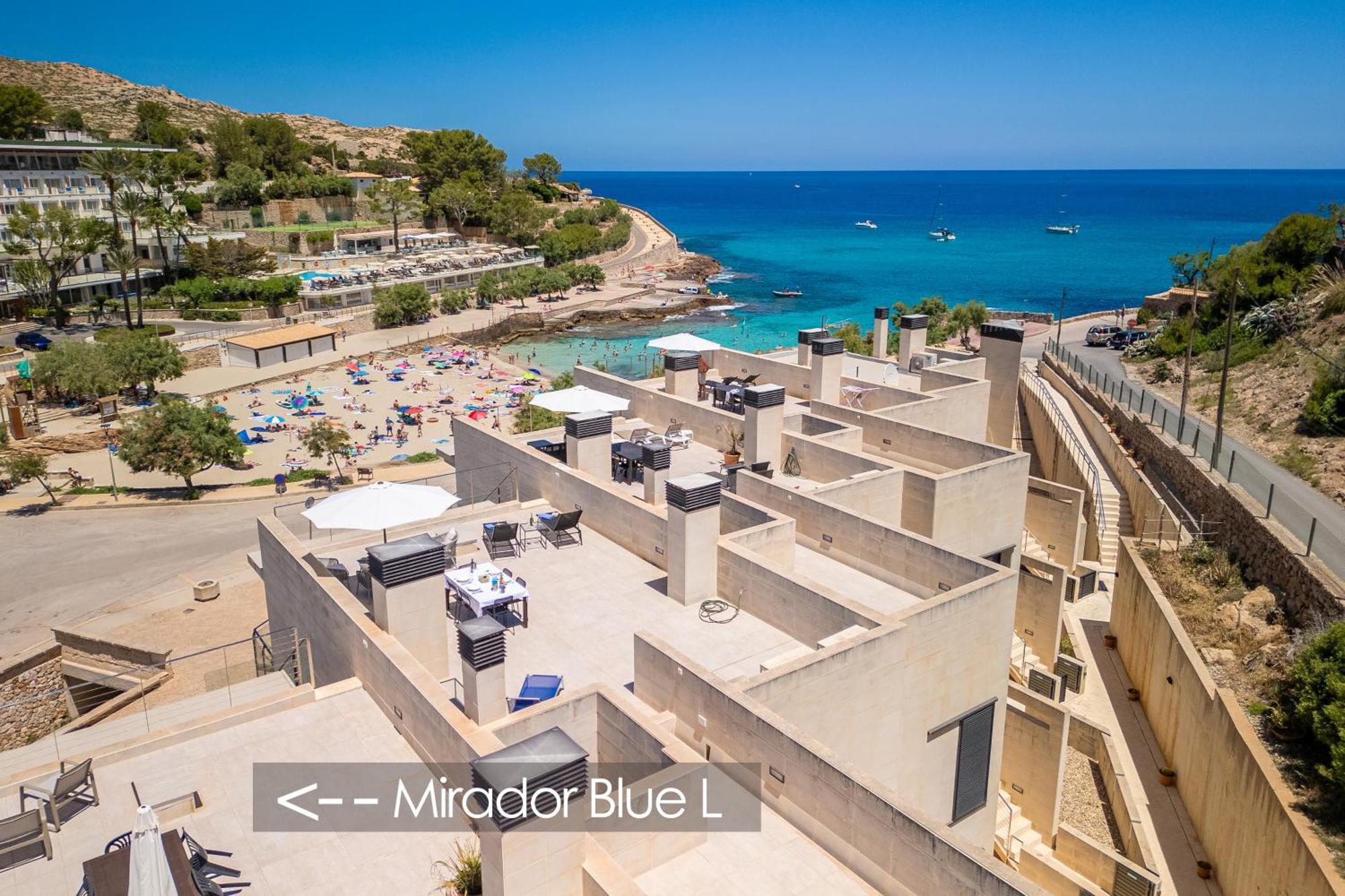 Ferienwohnung Mirador Blue L - Cala Sant Vicenc Cala de Sant Vicenc Exterior foto